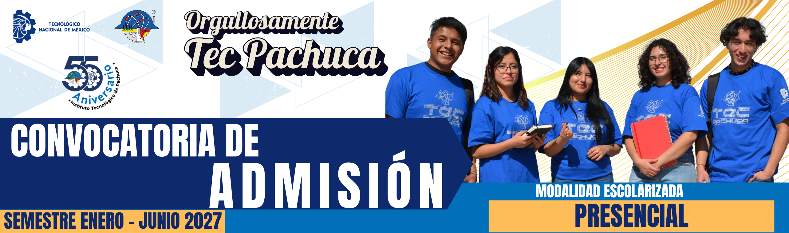 Convocatoria de Ingreso Ene-Jun 2027